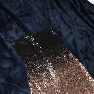 Flashy sequin mini cocktail party dress
